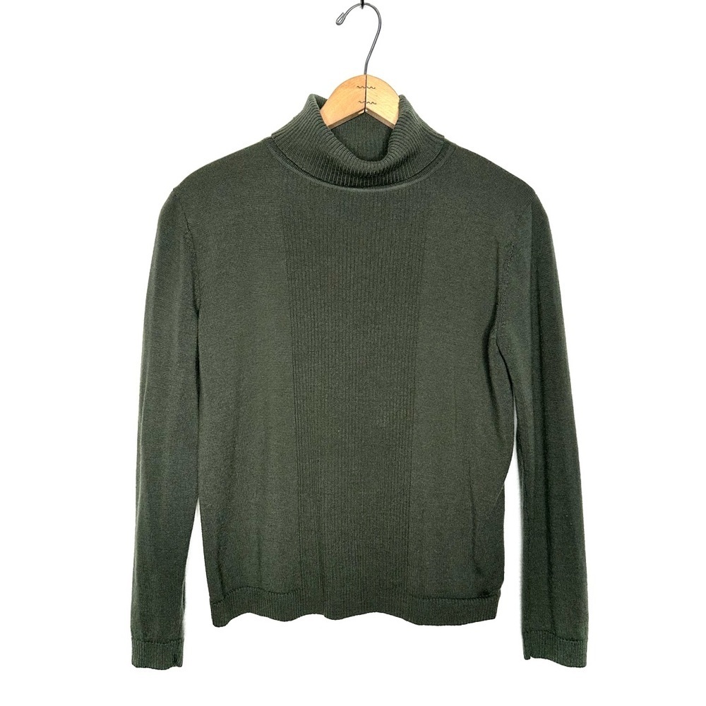 Pendleton | Green Wool Turtleneck Sweater Size Small